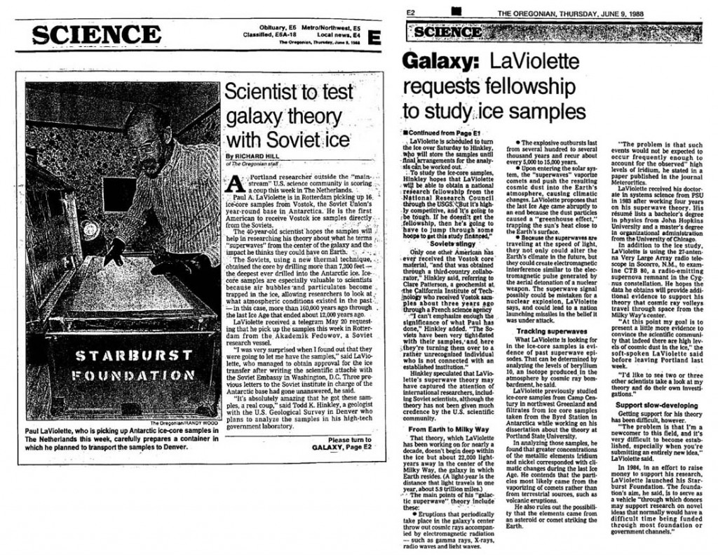 Oregonian, June 8, 1988 (Click to zoom)